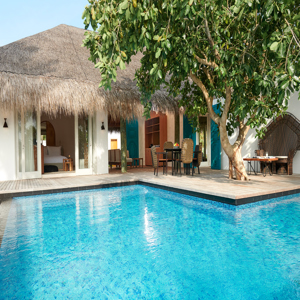 Beach Villa with Pool Photo 1